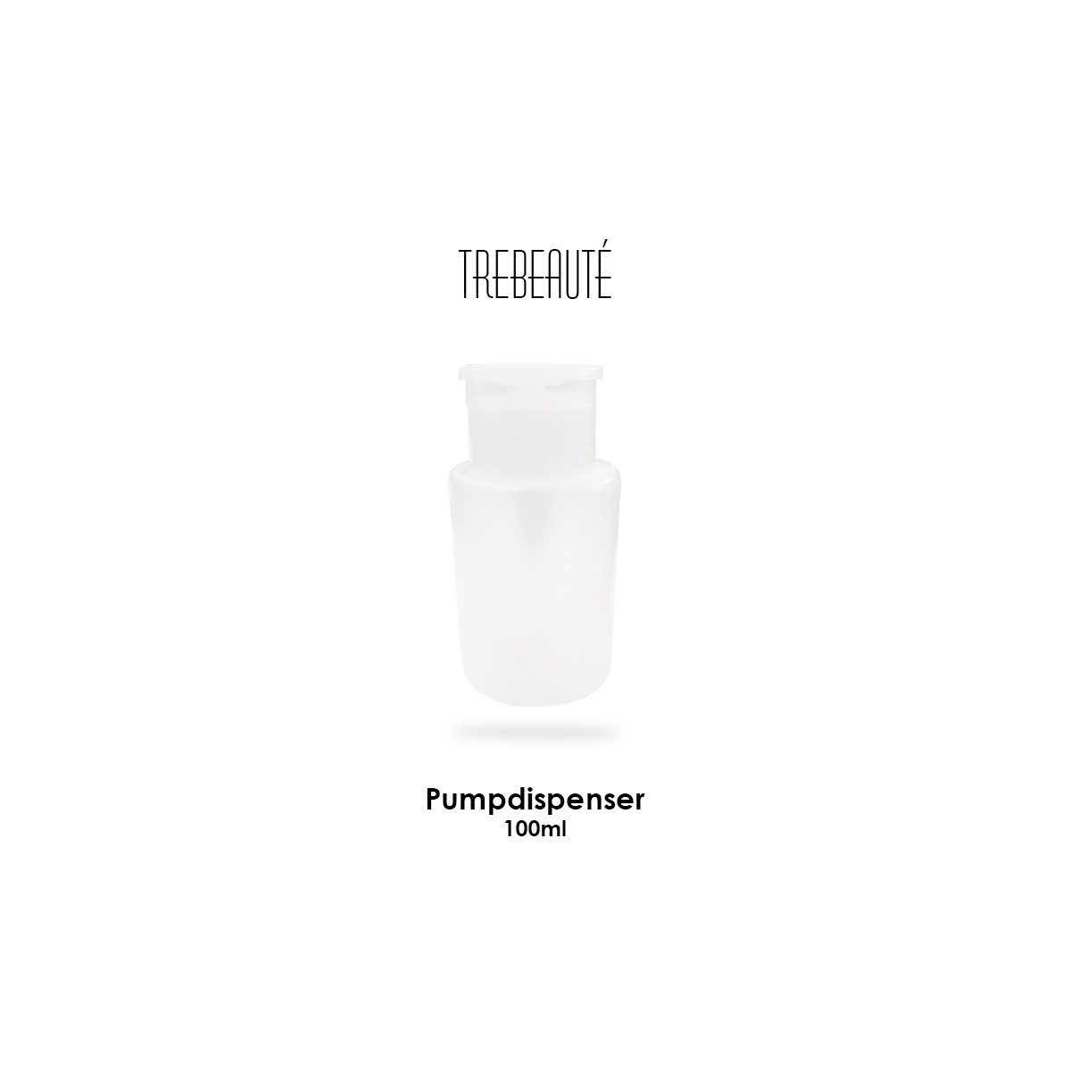 Pumpflaschen Dispenser - weiß