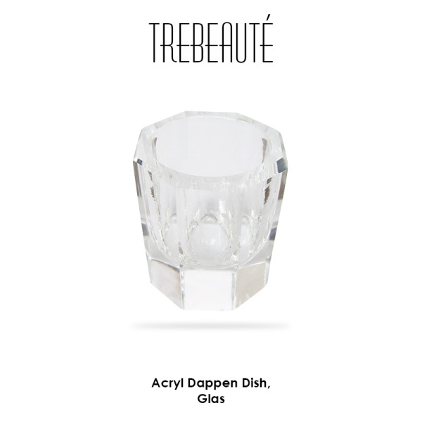 Acryl Dappen Dish - Glas